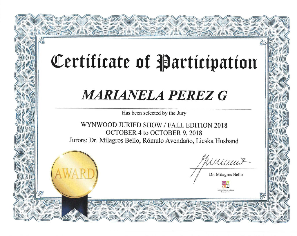 Certificate for Participation